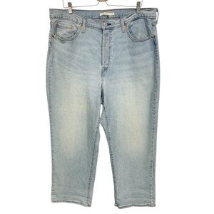 Levi's Ribcage Straight Leg Jeans Size 18W